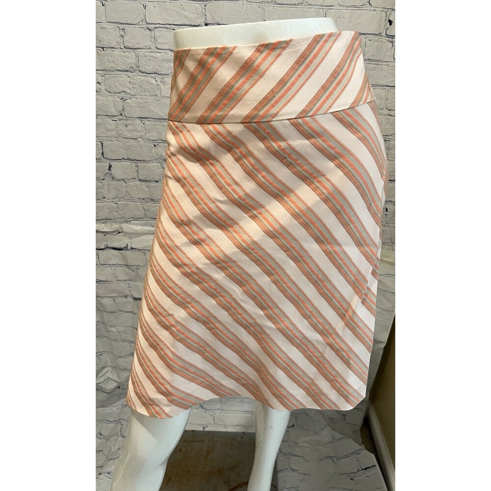 Banana Republic drop waist poppy, baby pink & blush midi skirt Size 10 Petite